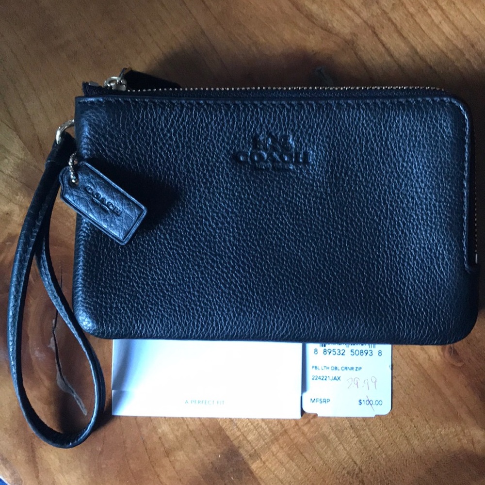Coach wristlet